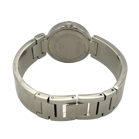 uth COACH Mercer Signature Bracelet Watch 0185 6******** Silver Wrist Watch - Picture 3 of 5